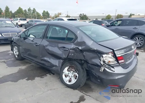 2014 Honda Civic Lx из США, поврежденный, VIN 19XFB2F53EE238278